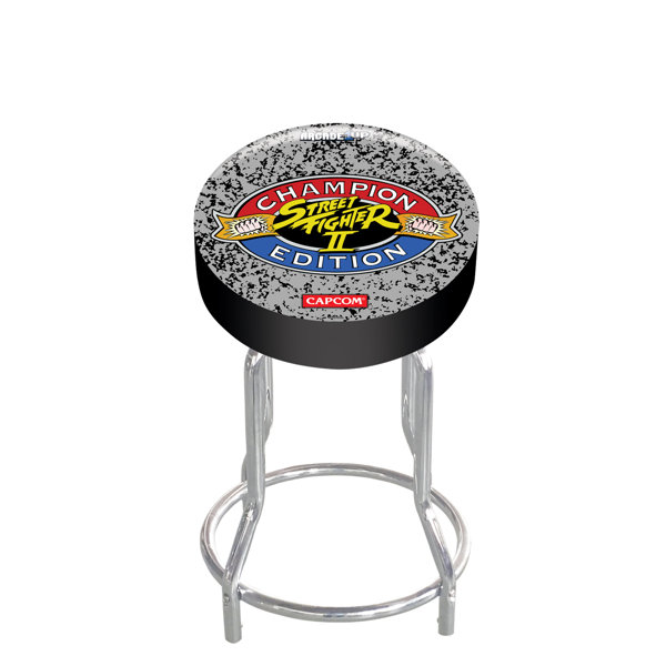 Arcade 1Up Adjustable Height Bar Stool Wayfair